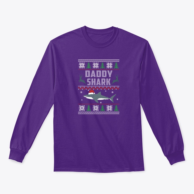 Daddy Shark, Christmas Matching T-shirts