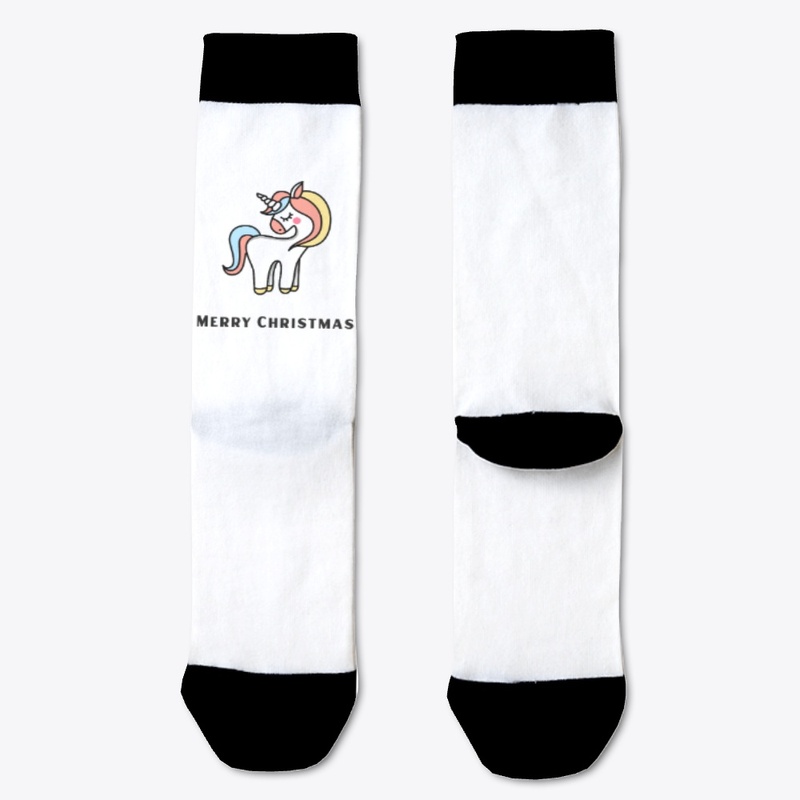 Unicorn Merry Christmas