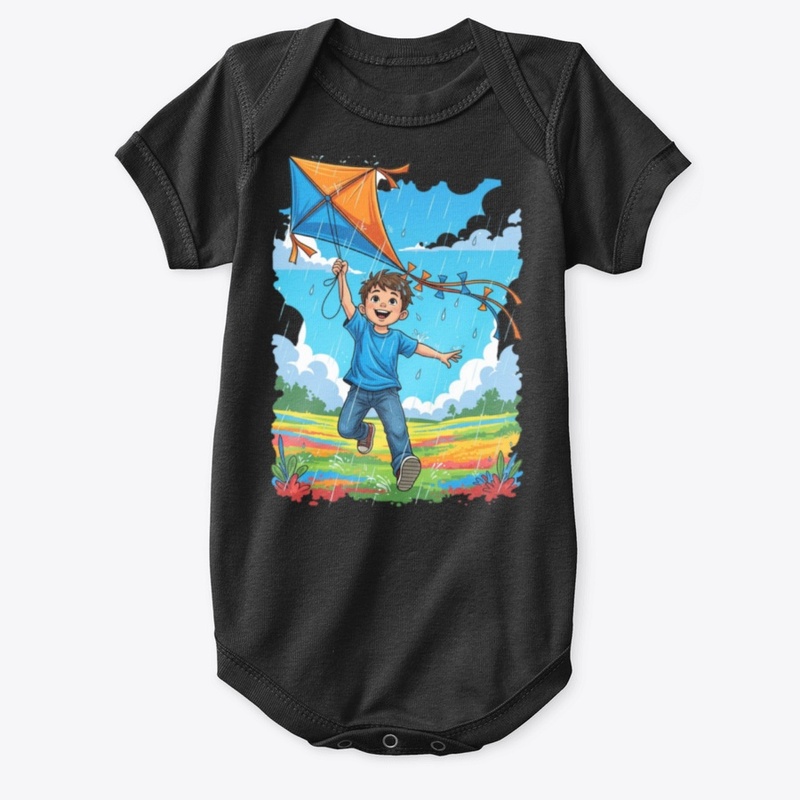 Rainy Day Kite Fun