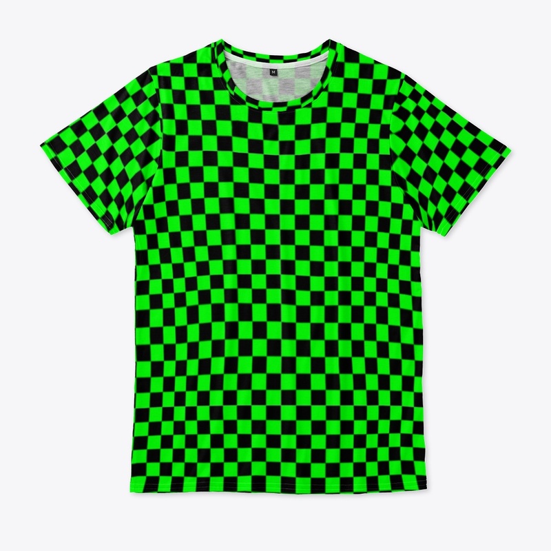 Green Checkerboard