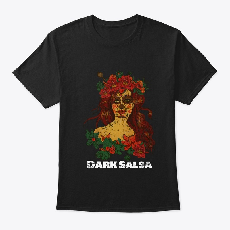 Salsa Girl Dark Salsa Music Mexican 