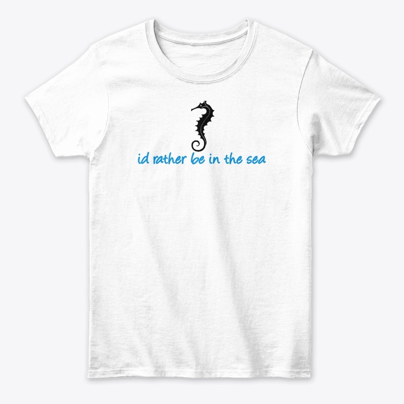id rather be in the sea 