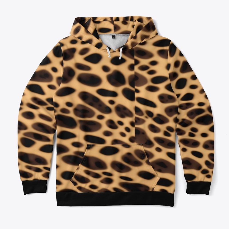 Cheetah Print Hoodie 