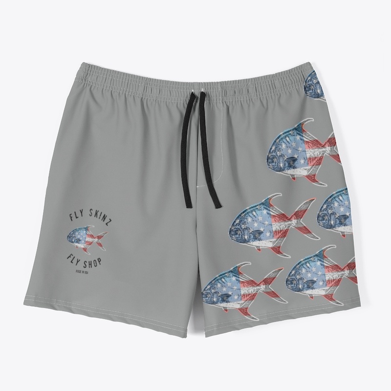 'Merica Permit Swim Trunx