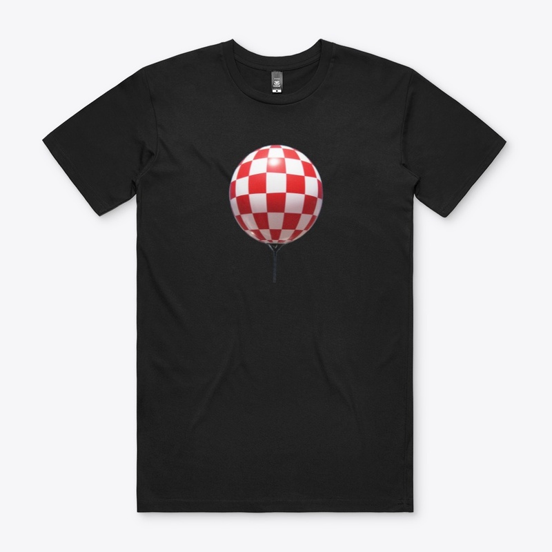 Red Checked Balloon