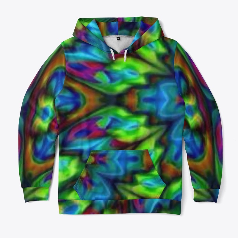 Blue Green Kaleidoscope