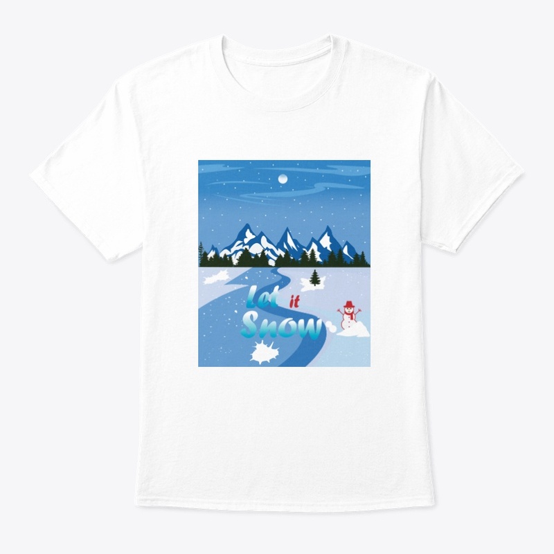 Let It Snow – Winter Festive T-Shirt