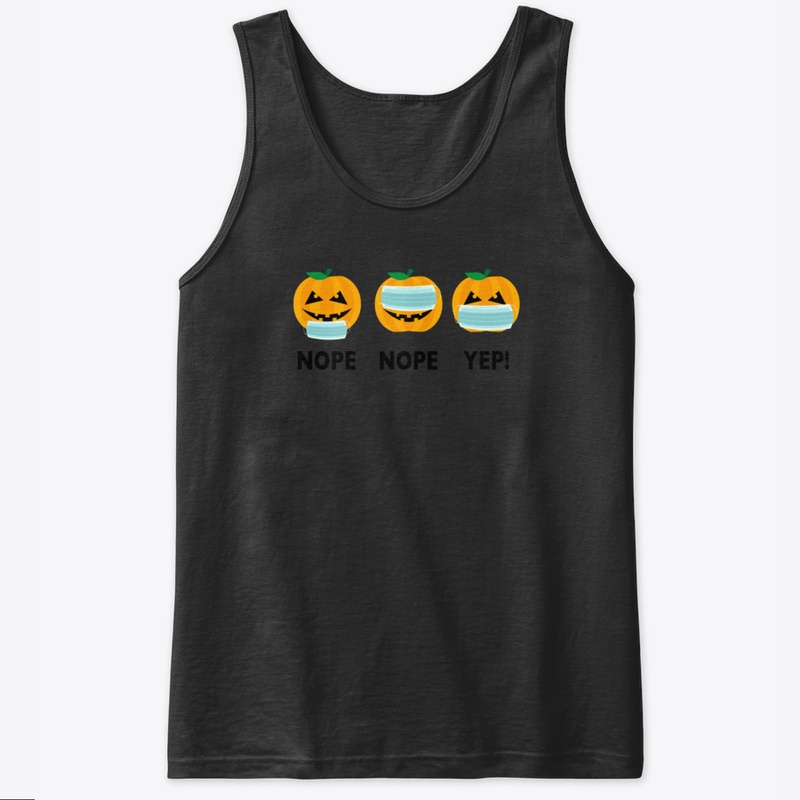 Halloween 2020 Pumpkin Wearing Mask Wron
