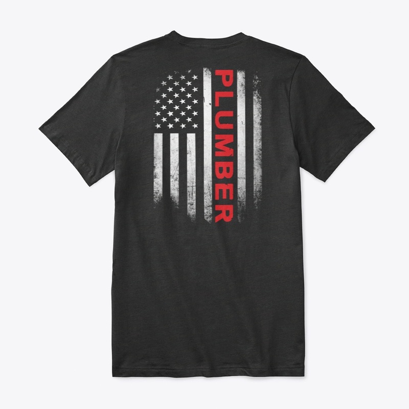 Plumber US Flag Shirt