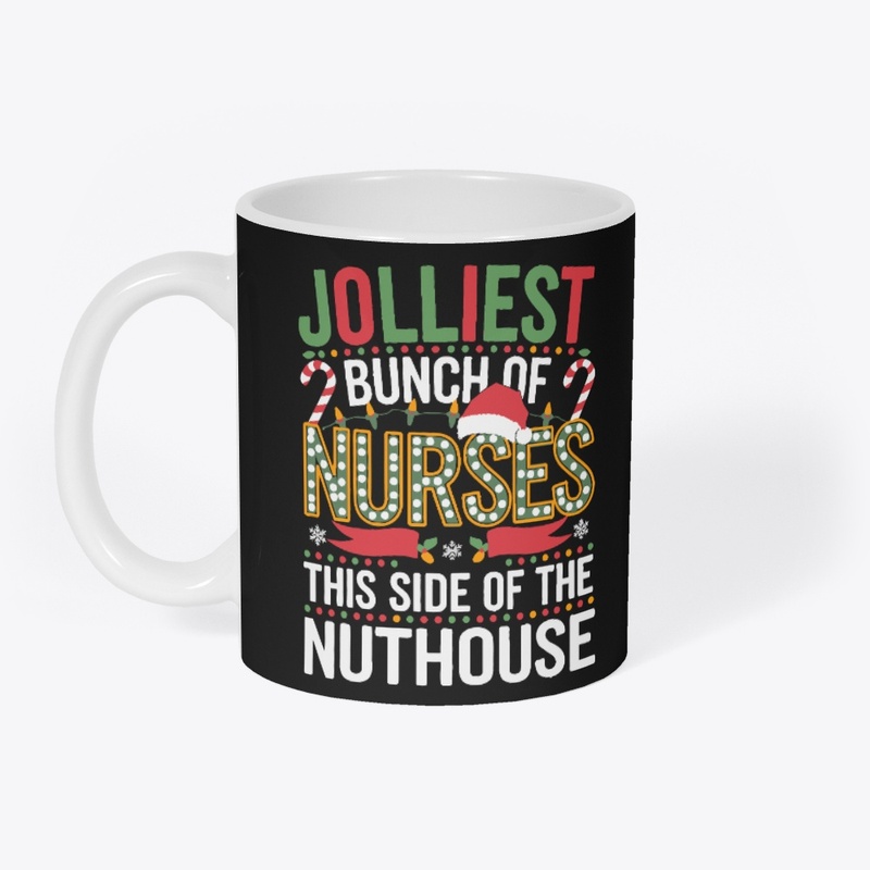 Christmas Nurse Group Jolliest Bunch