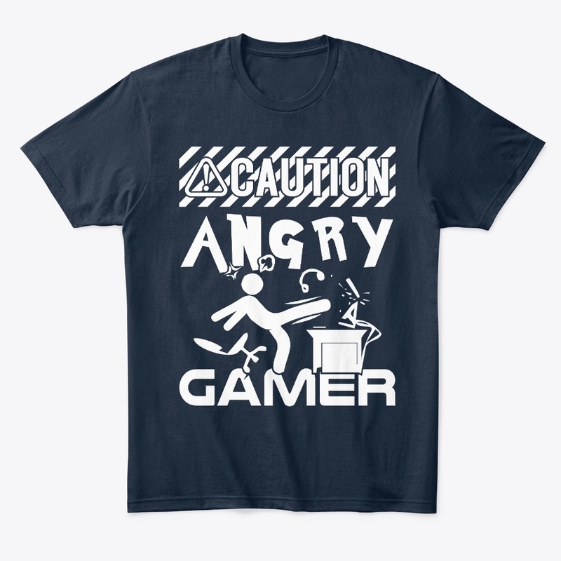 Angry gamer creative design for gamer