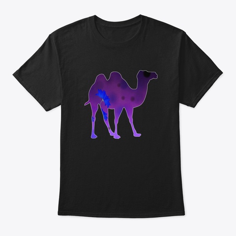 Camel 352 Black T-Shirt Front