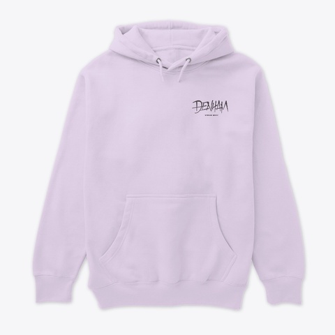 Pull Over Hoodie Lilac T-Shirt Front