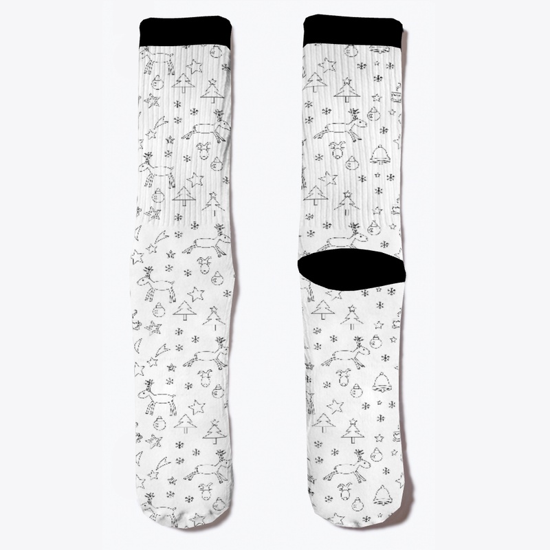 Sketch Art Socks 