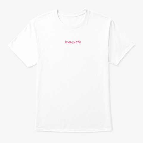 Knon Profit "Beachy" White T-Shirt Front