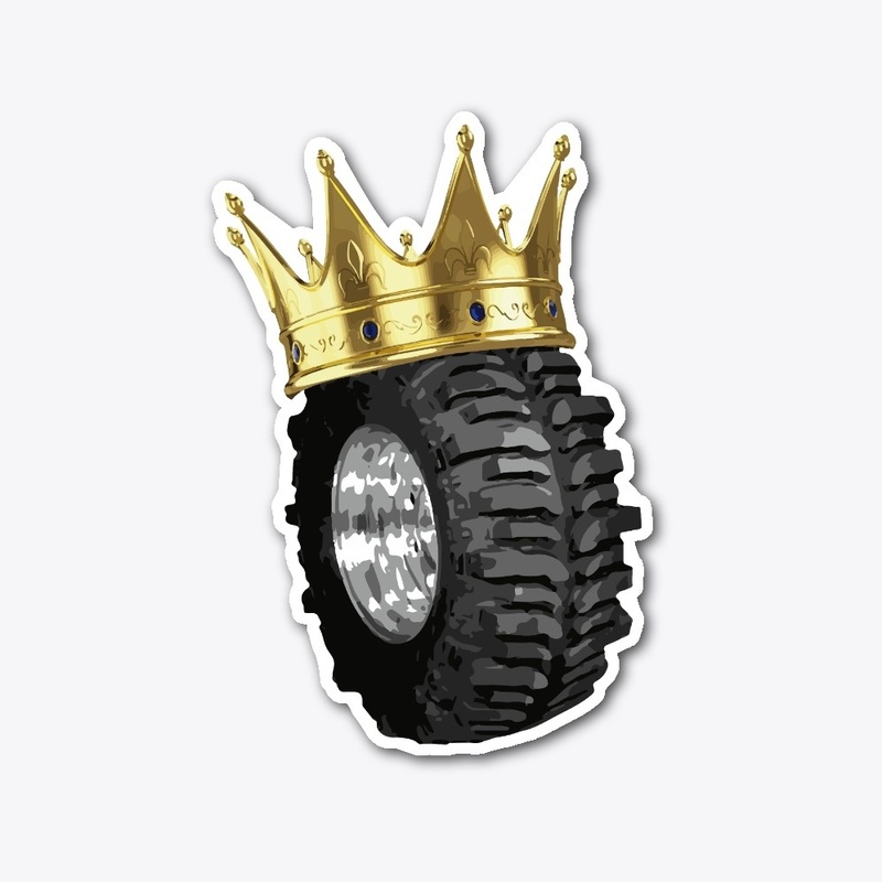 Bogger King Sticker 