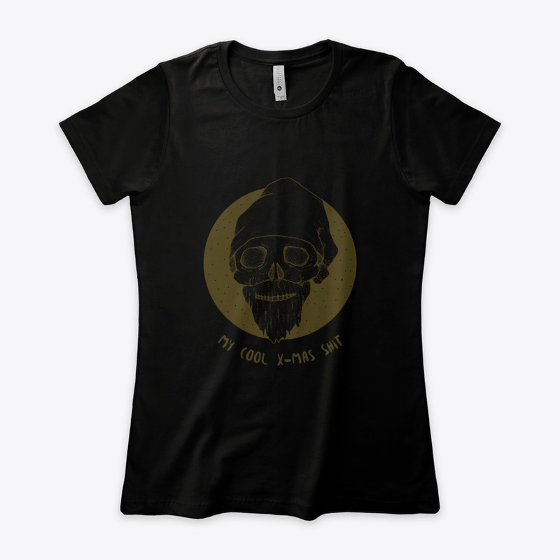 Christmas shirt Santa skull