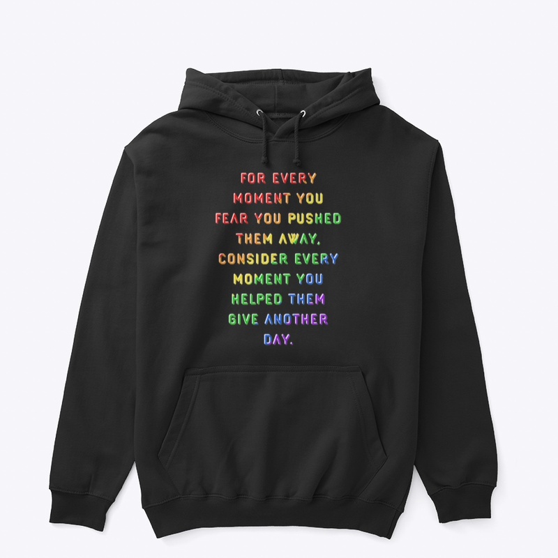 Every Moment Hoodie: Rainbow / Darks