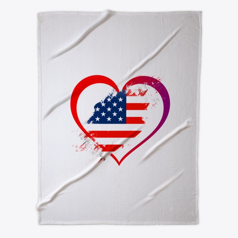 American Heart Flag Tee