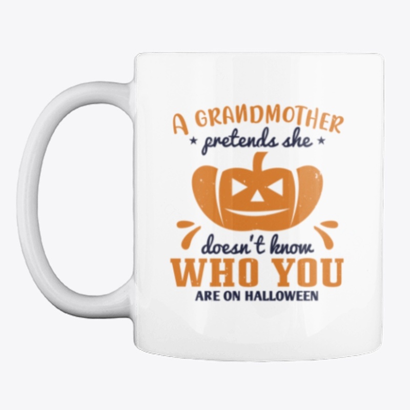 A Grandmother Pretends Halloween