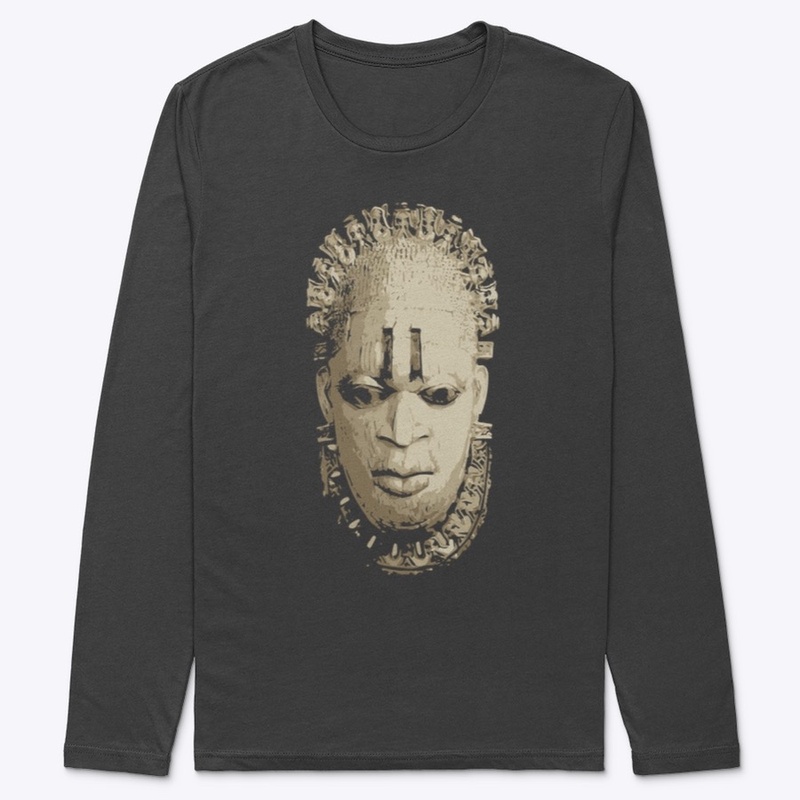 Benin Bronze Mask Of Queen Idia (Brown)