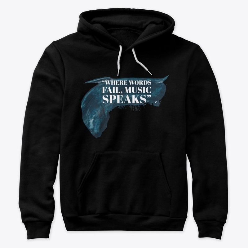 Music Speaks Hoodies & Sweatshirt