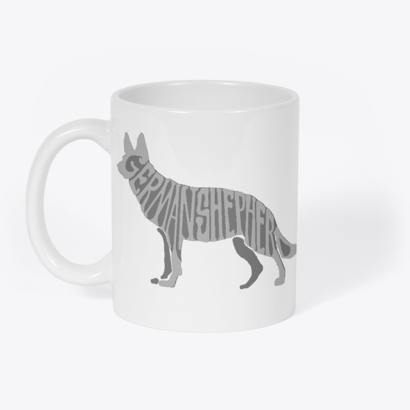 German Shepherd Word Art