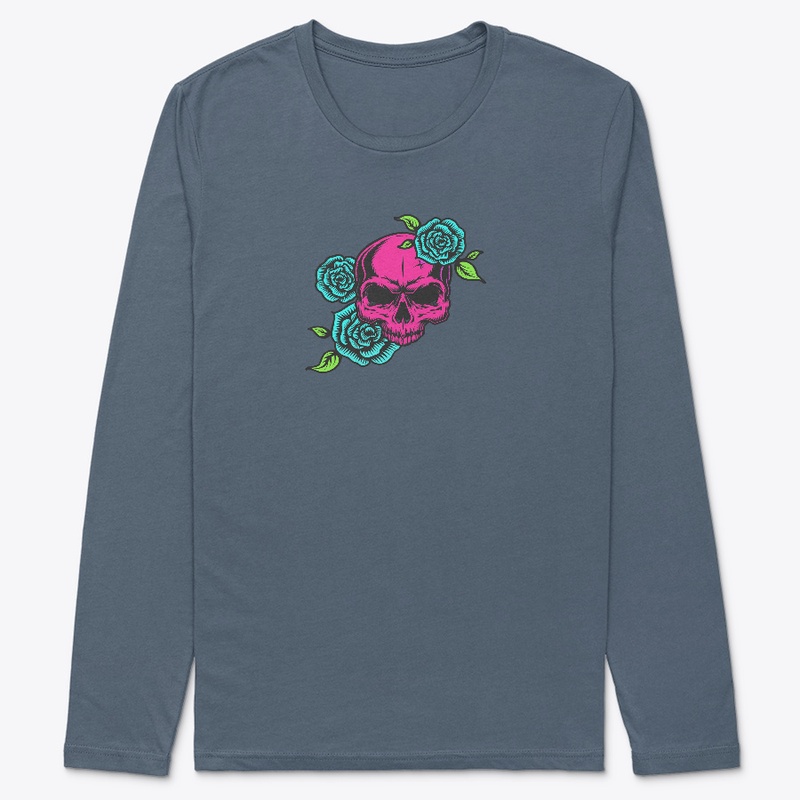 Skull Long Tee