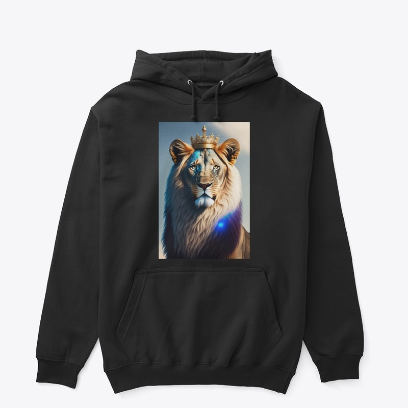 Crowned lion