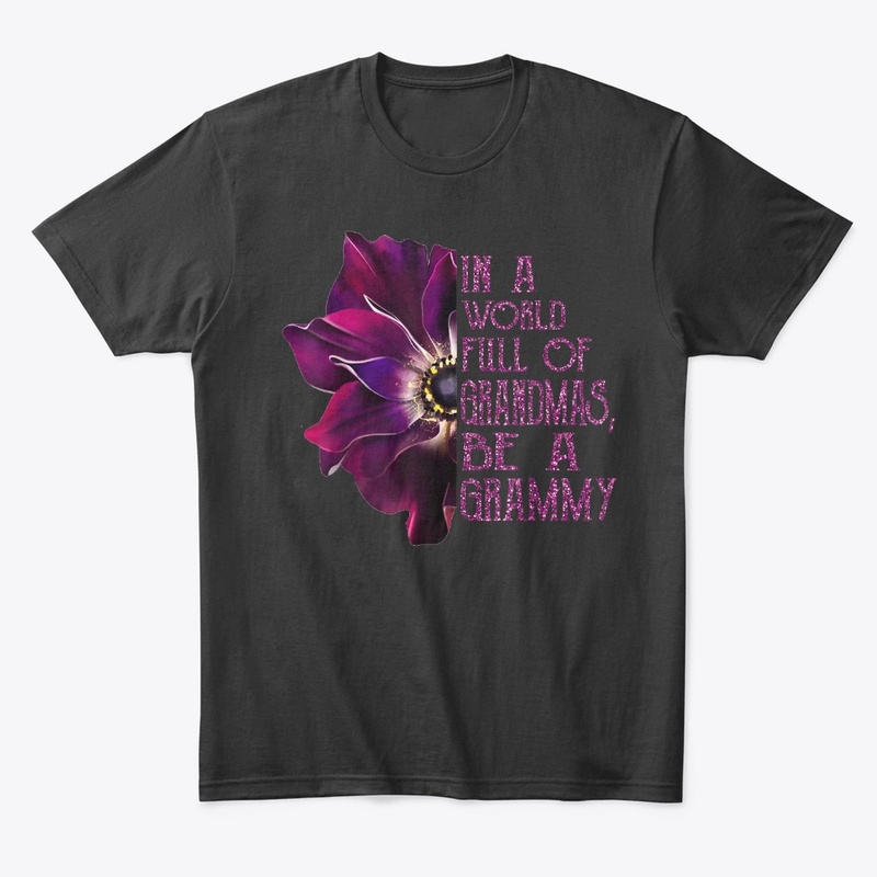 Grandmas Grammy Anemone T-Shirt Gift