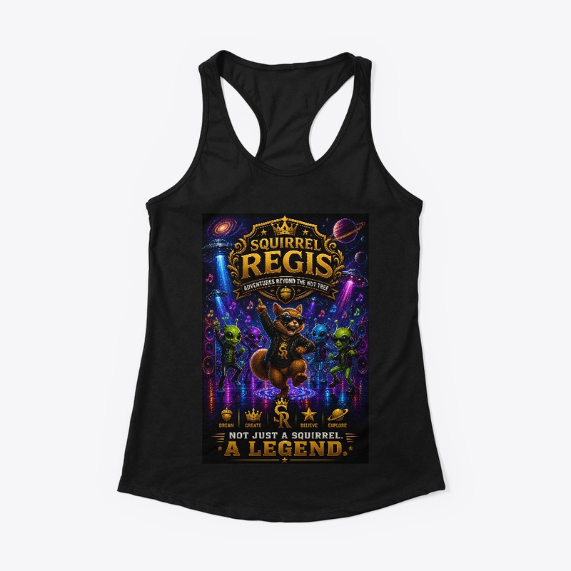 Squirrel Regis disco dancing 
