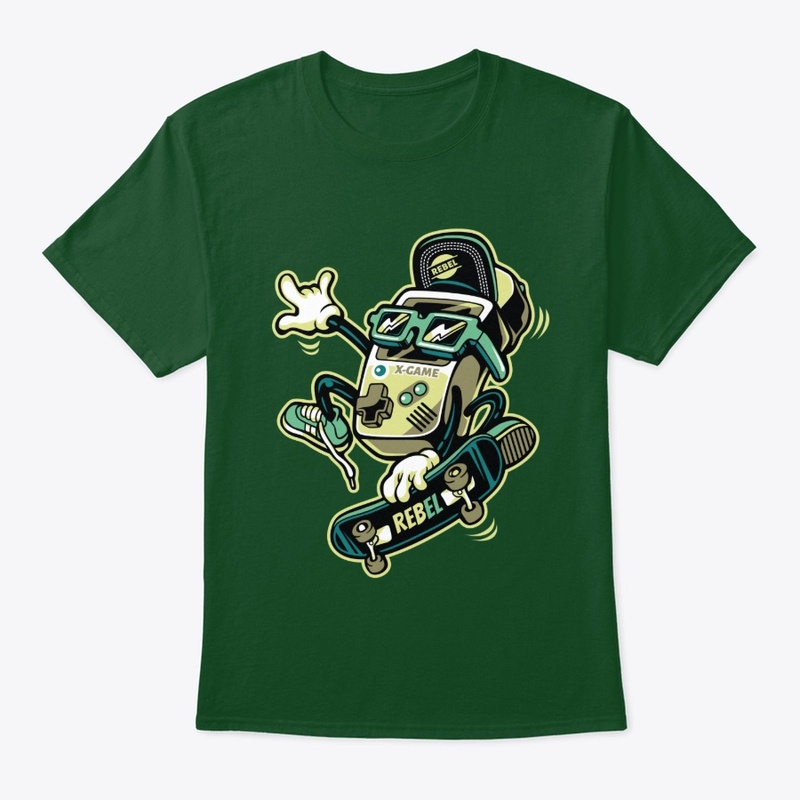 Retro Video Games - Gamer Skater
