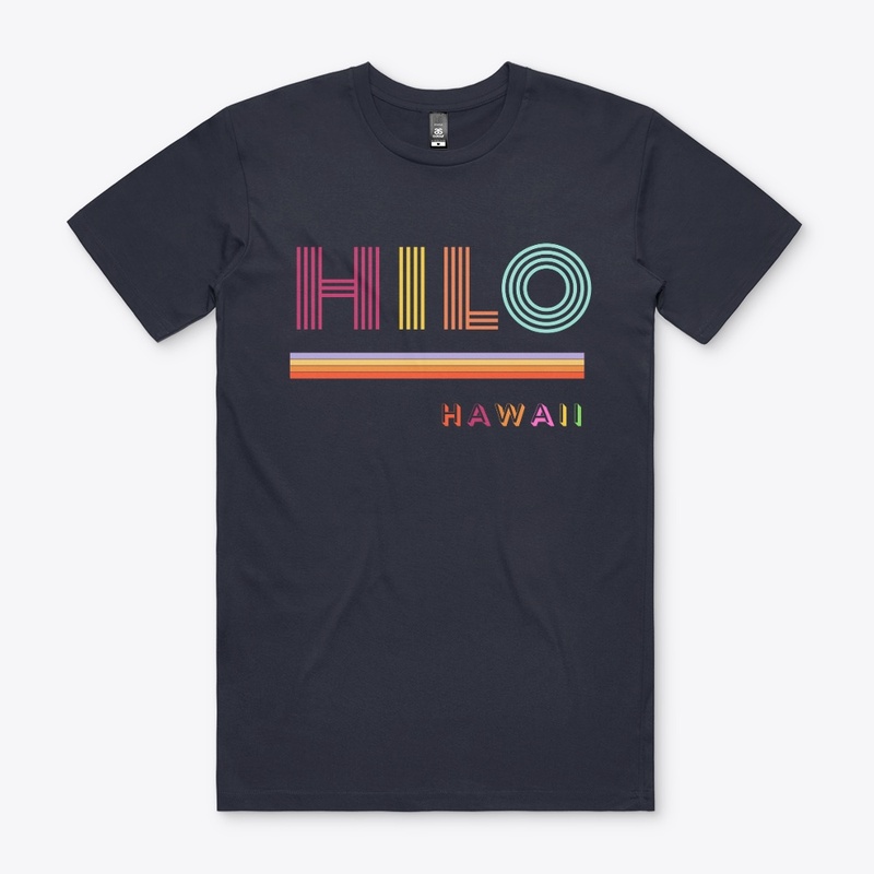 Hilo Hawaii Retro Throwback