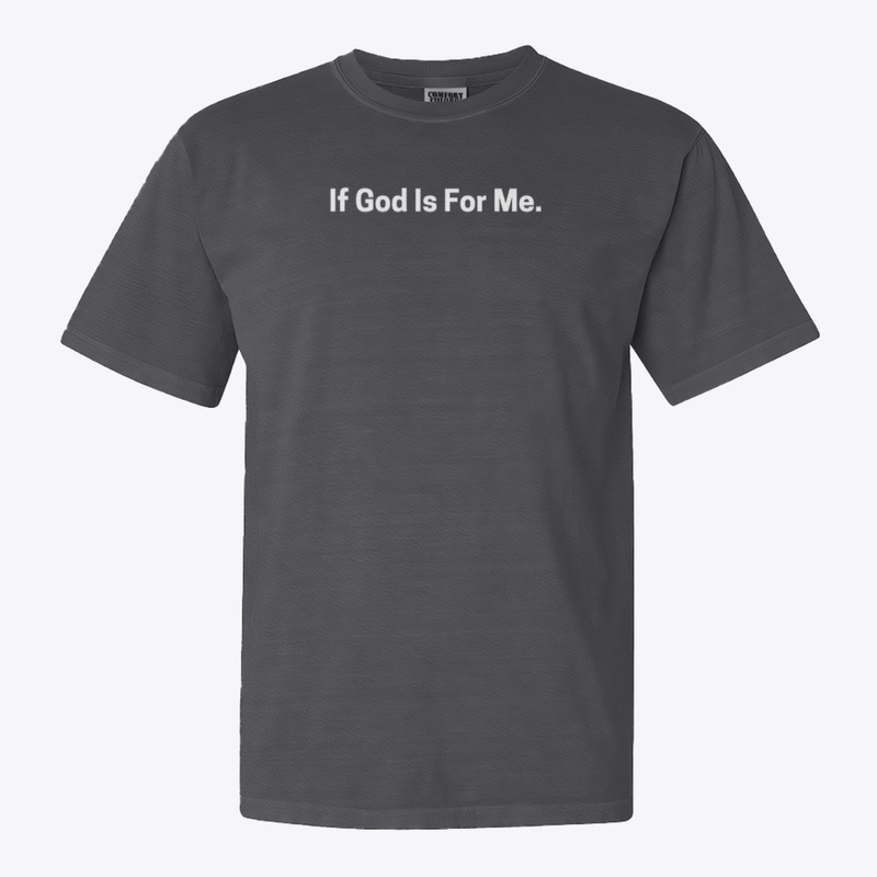 If god is for me who can be against me