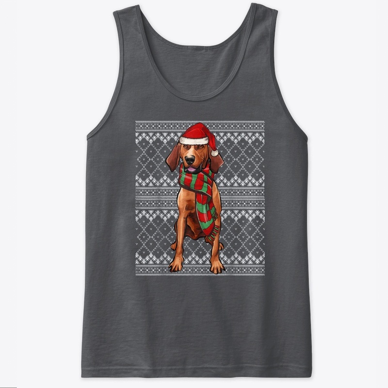 REDBONE COONHOUND CHRISTMAS NEW T SHIRT
