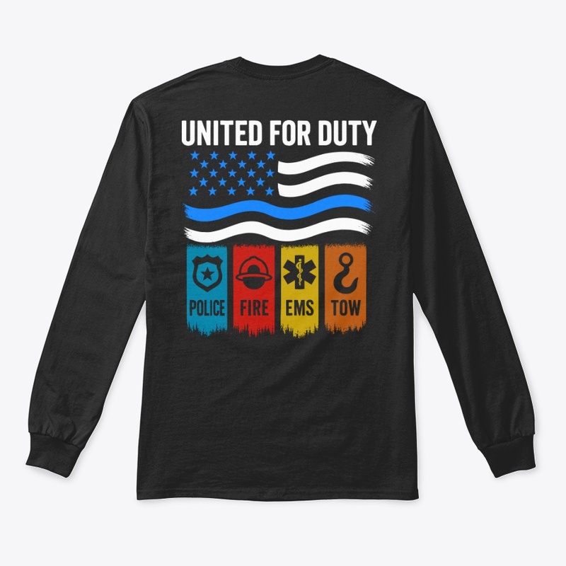 United For Duty Service Support Tee