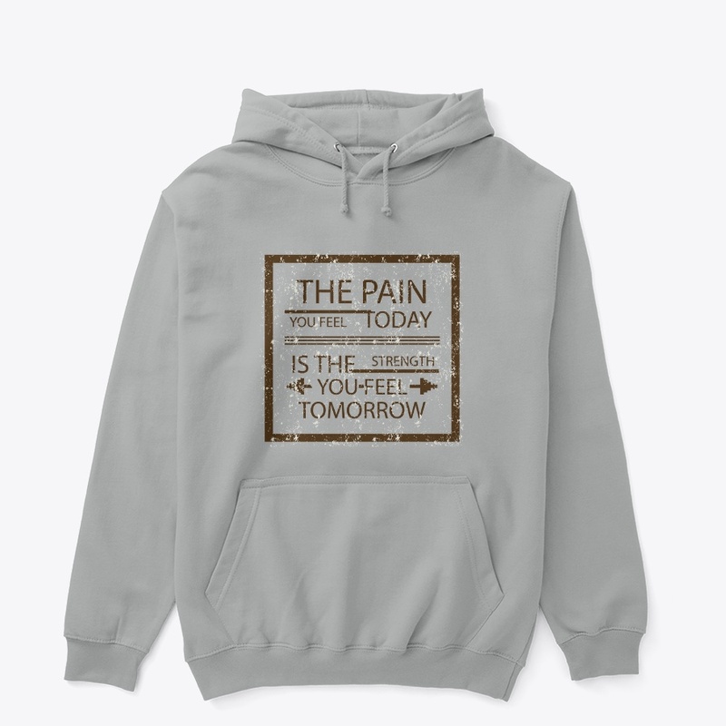 A  motivational phrase hoddies