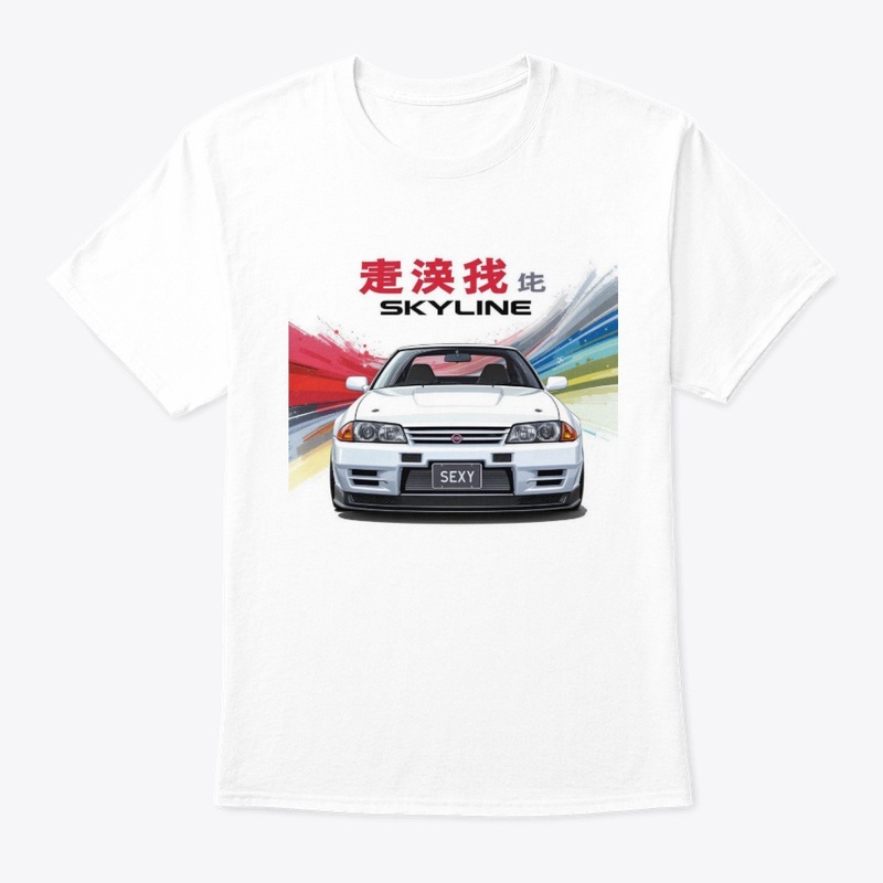 Sexy Skyline Street Racer Tee 