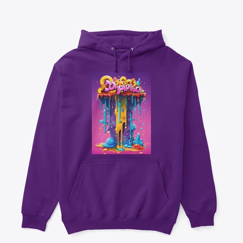 Dipping t shirt and hoody