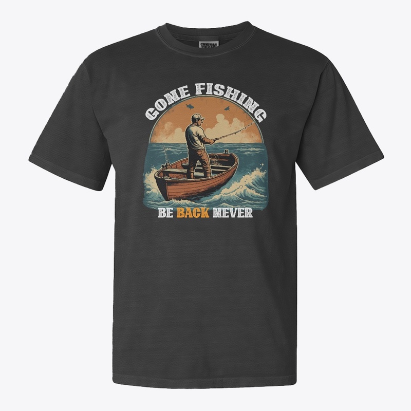 Fishing t-shirt deaign