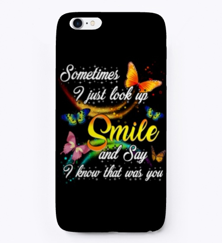 Butterfly Look Up Smile