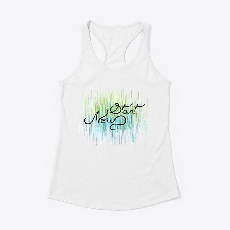 Art Lettering: "Start Now"