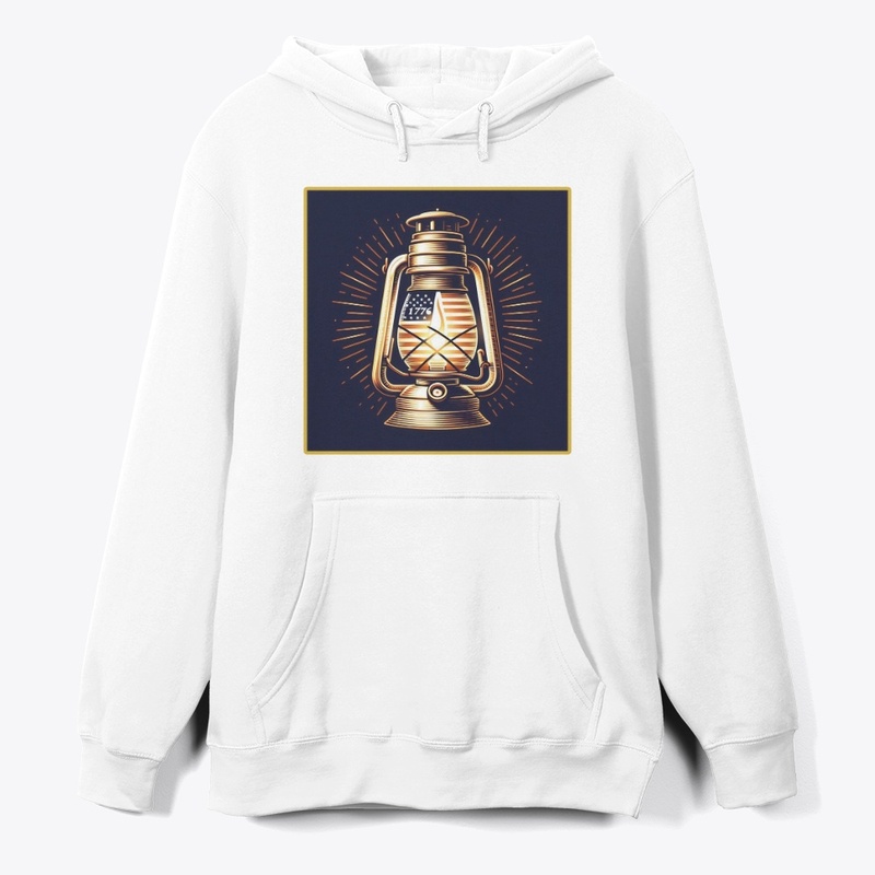 Lantern Flag 1776 July 4th Tee