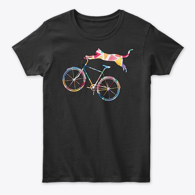 Cat Bicycle Kitten Gifts For Cyclists