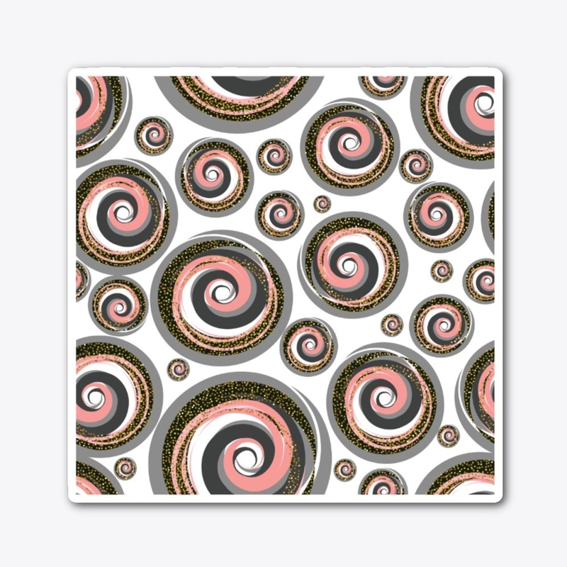 Spiral/Swirls with a touch of Sparkle