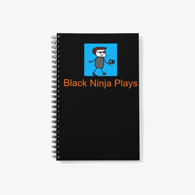 Black Ninja Plays Notebook