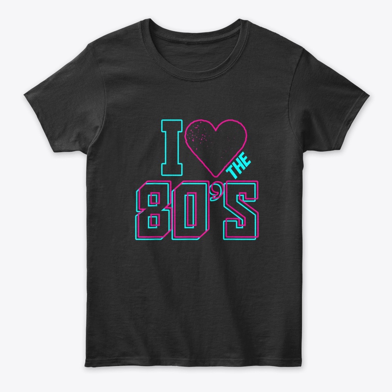 I LOVE THE 80S FANCY EIGHTIES DRESS PART