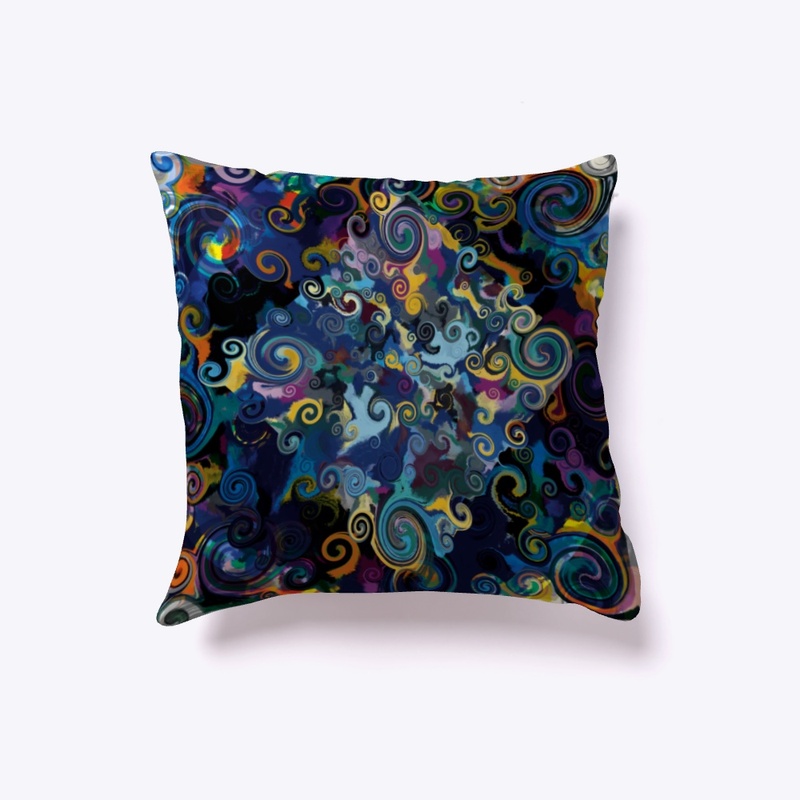 Colorful whirls