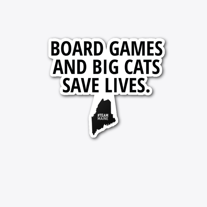 Team Maine - Big Cats (Black)