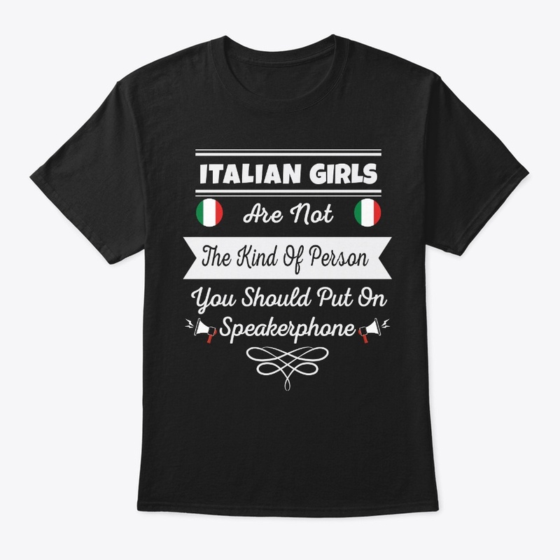 Funny Italian Girl Gift - Not Person